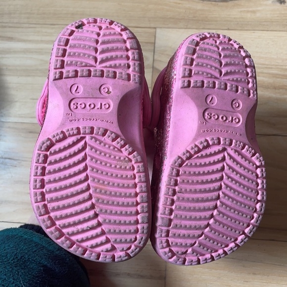 Pink sparkle crocs - Picture 5 of 5